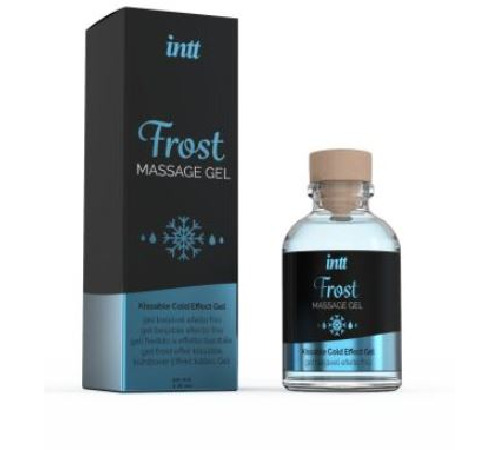 Масажний гель для інтимних зон Intt Frost (30 мл) охолоджувально-зігрівальний