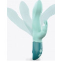 Вибратор-кролик Love To Love Hello Rabbit Menthe с гибким стволом и стимуляцией точки G, 2 мотора