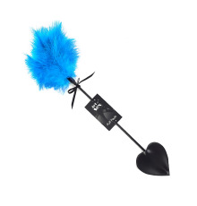 Щекоталка со шлепалкой Пика Art of Sex - Puff Peak, цвет Голубой