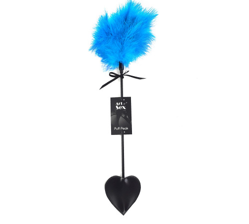 Лоскіт зі шльопалкою Піка Art of Sex - Puff Peak, колір Блакитний