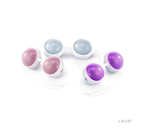 Набор вагинальных шариков LELO Beads Plus, диаметр 3,5 см, изменяемая нагрузка, 2х28, 2х37 и 2х60 г