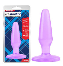 Анальна пробка Hi-Rubber Purple Chisa