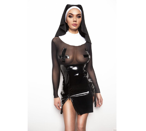 Эротический костюм монашки 