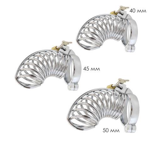 Пояс верности с открытой головкой,  диаметр кольца 40 мм