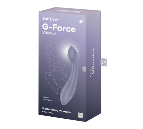 Вібратор для точки G Satisfyer G-Force Beige, 10 режимів + 5 рівнів інтенсивност