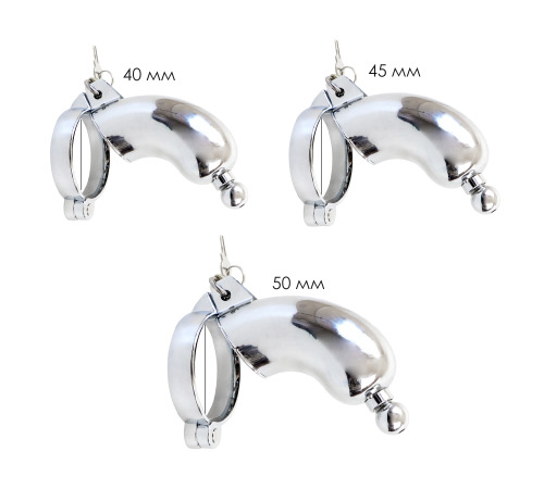 Пояс верности с отверстием для мочеиспускания и расширителем уретры, диаметр кольца 40 мм