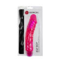 Фаллоимитатор вибратор Dorcel Jelly Boy, диаметр 4,2см ТПЕ, плавная регулировка мощности вибрации