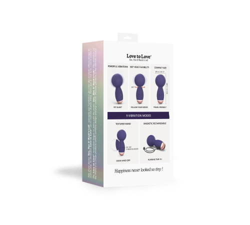 Мінівібромасажер Love To Love Itsy Bitsy – Midnight Indigo