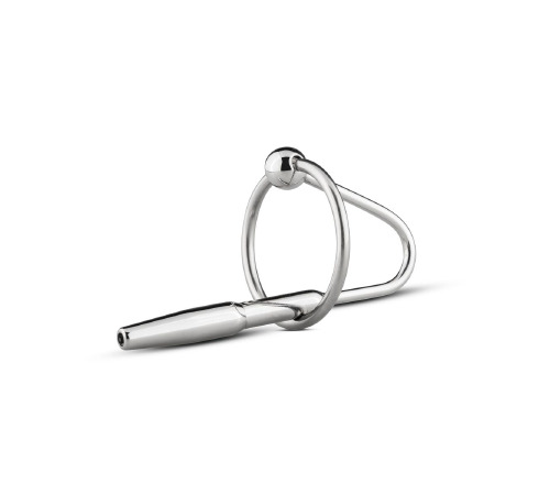 Уретральный стимулятор Sinner Gear Unbendable - Sperm Stopper Hollow Ring, 2 кольца (2,5 см и 3 см)