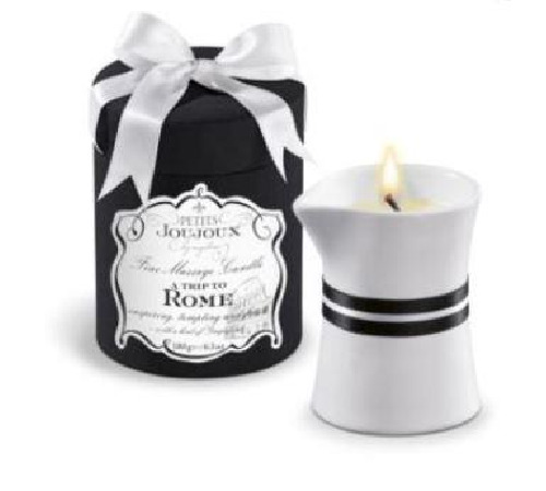 Массажная свечa Petits Joujoux - Rome - Grapefruit and Bergamott (190 г) роскошная упаковка
