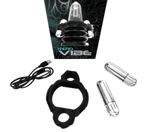 Комплект для вибротерапии с гидропомпой Bathmate - Hydro Vibe