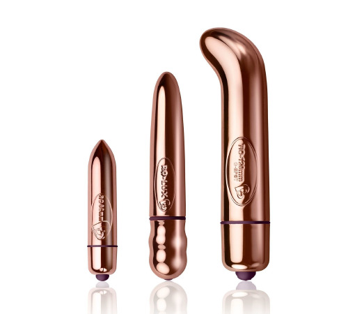 Набор вибраторов Rocks Off Rose Gold