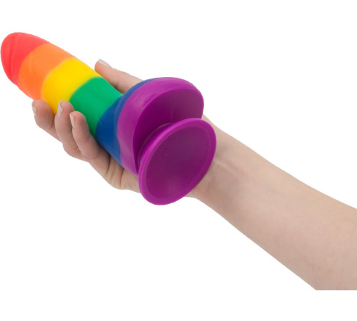 Райдужний фалоімітатор ADDICTION - JUSTIN - 8 