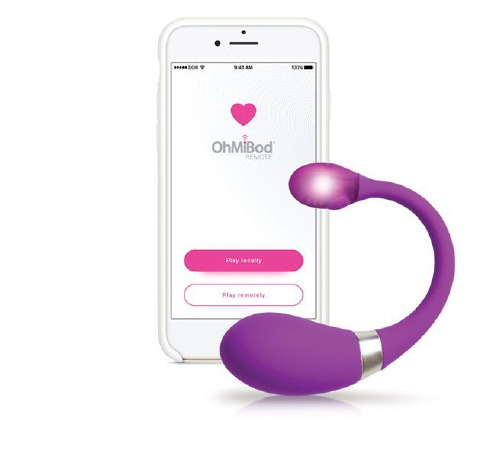 Интерактивное виброяйцо Ohmibod Esca2 for Kiiroo (подходит для вебкама)