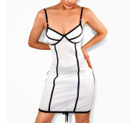 Сексуальное полупрозрачное платье Сандра