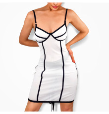 Сексуальное полупрозрачное платье Сандра