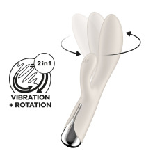 Вибратор-кролик с ротацией Satisfyer Spinning Rabbit 1 Beige, 3 мотора
