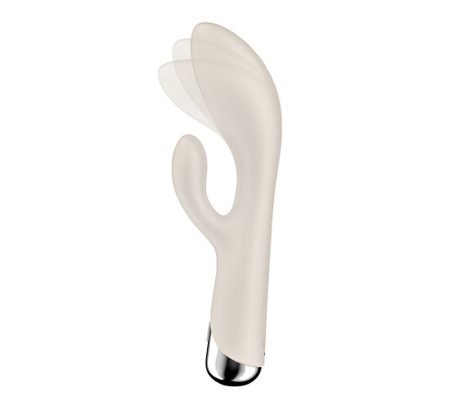 Вибратор-кролик с ротацией Satisfyer Spinning Rabbit 1 Beige, 3 мотора