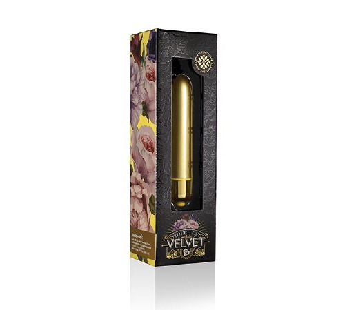 Віброкулька Rocks Off RO-90mm Touch of Velvet Sunflower Summer матова