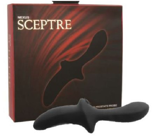 Массажер простаты Nexus Sceptre с вращающейся головкой, макс диаметр 3,5см, без вибрации