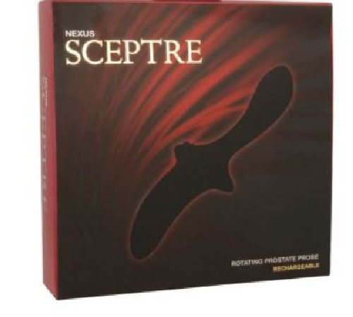 Массажер простаты Nexus Sceptre с вращающейся головкой, макс диаметр 3,5см, без вибрации