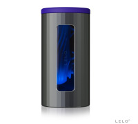Смарт мастурбатор LELO F1S V2 Blue, вибрации, технология SENSONIC, игра в приложении