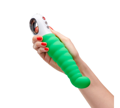 Вібратор точки G Fun Factory PATCHY PAUL fresh green, гнучкий, 12 режимів