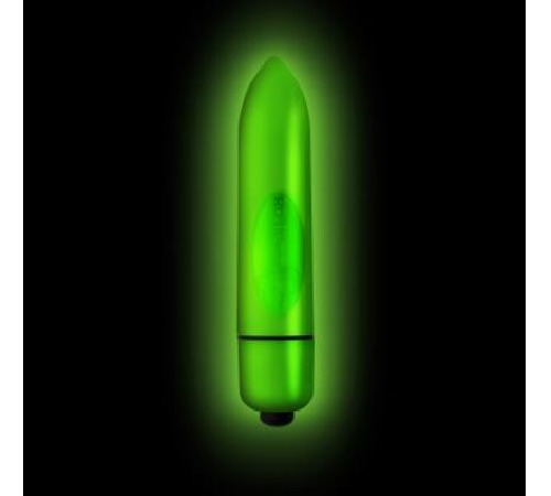 Вібропуля Rocks Off Neon - Halo, світиться в темряві