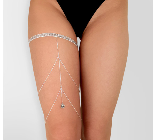 Украшение на ногу Амели, Серебро