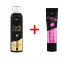 INTT Promo 2: Массажная пена Crunchy Foam Vanilla (150 мл) + смазка Cotton Candy (100 мл) бесплатно