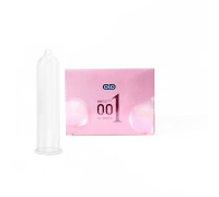 Ультратонкі презервативи ZERO OLO NE 0.01 Рожева пачка 10 шт.