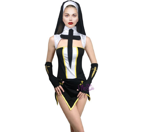 Сексуальний костюм Черниця Корнелія