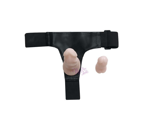 Страпон зі змінними насадками Jessica strap on BW-022033