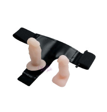 Страпон зі змінними насадками Jessica strap on BW-022034