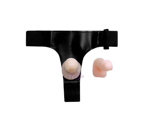 Страпон зі змінними насадками Jessica strap on BW-022034