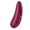 Вакуумный клиторальный стимулятор Satisfyer Curvy 1+ Rose Red с управлением через интернет