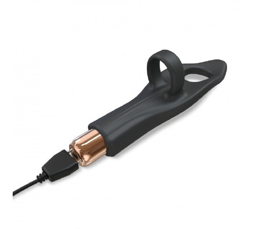 Вибратор на палец Love To Love Tickle me - BLACK ONYX перезаряжаемый, 3 варианта использования