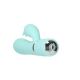 Роскошный кролик с ротацией и вибрацией Pillow Talk Lively, Teal, кристалл Сваровски, тройной отрост