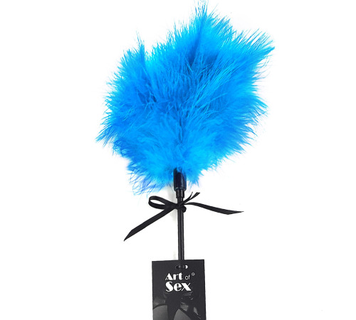 Лоскіт зі шльопалкою Піка Art of Sex - Puff Peak, колір Блакитний