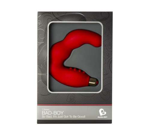 Массажер простаты Rocks Off Bad-Boy Red