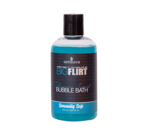 Пена для ванны Sensuva — Big Flirt Pheromone Bubble Bath — Sensually Soft (237 мл)