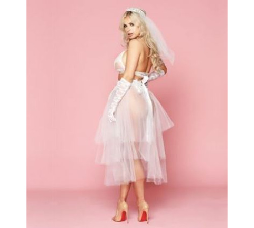 Эротическое свадебное платье 