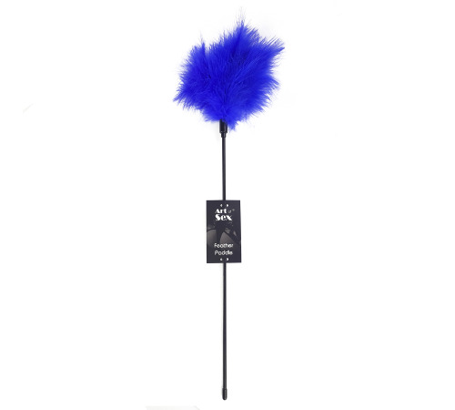 Лоскіт синій Art of Sex - Feather Paddle, перо молодого індика