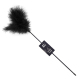 Щекоталка черная Art of Sex - Feather Tickler, перо молодого индюка