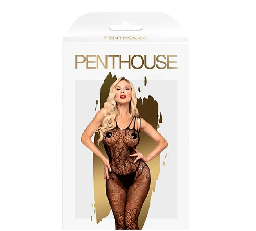 Бодистокинг с доступом к попке Penthouse - Dirty mind black XL