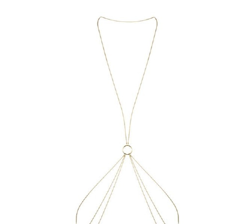 Цепочка для тела Bijoux Indiscrets Magnifique 8 Body Chain - Gold, украшение для тела