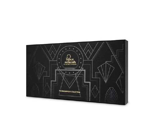 Цепочка для тела Bijoux Indiscrets Magnifique 8 Body Chain - Gold, украшение для тела