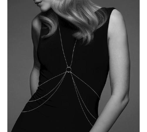 Цепочка для тела Bijoux Indiscrets Magnifique 8 Body Chain - Gold, украшение для тела