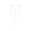 Ланцюжок для спини Bijoux Indiscrets Magnifique Back and Cleavage Chain - Silver, прикраса для тіла