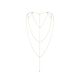 Ланцюжок для спини Bijoux Indiscrets Magnifique Back and Cleavage Chain - Gold, прикраса для тіла